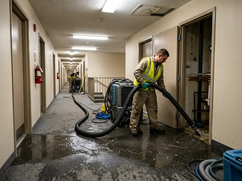 multi-unit-apartment-hallway-f-005 — frequently asked questions, Emergency Burst Pipe Water Extraction & Removal in Troup, TX